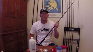 Chris Adams shows how he replaces existing grips with Winn Grips on a MHX Rod