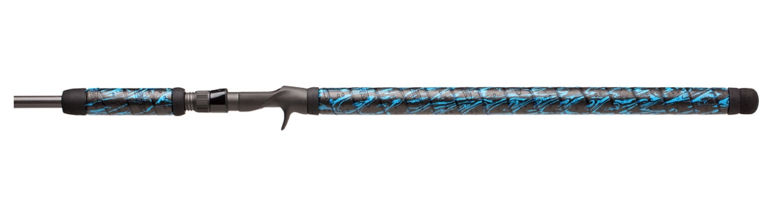 Rod Overwrap 44 Black/Blue Camo Designed by Winn - The Best Grips