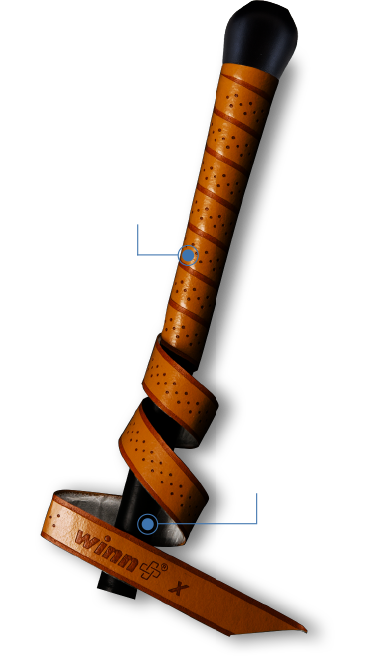 Winn Rod Grip Construction, Polymer Materials and Underlisting